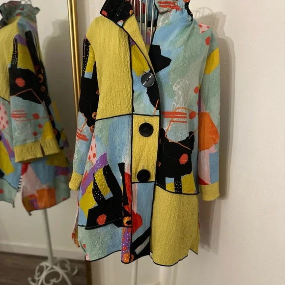 💛💜Colorful Women's Jacket💜💛 - Picture 2 of 7